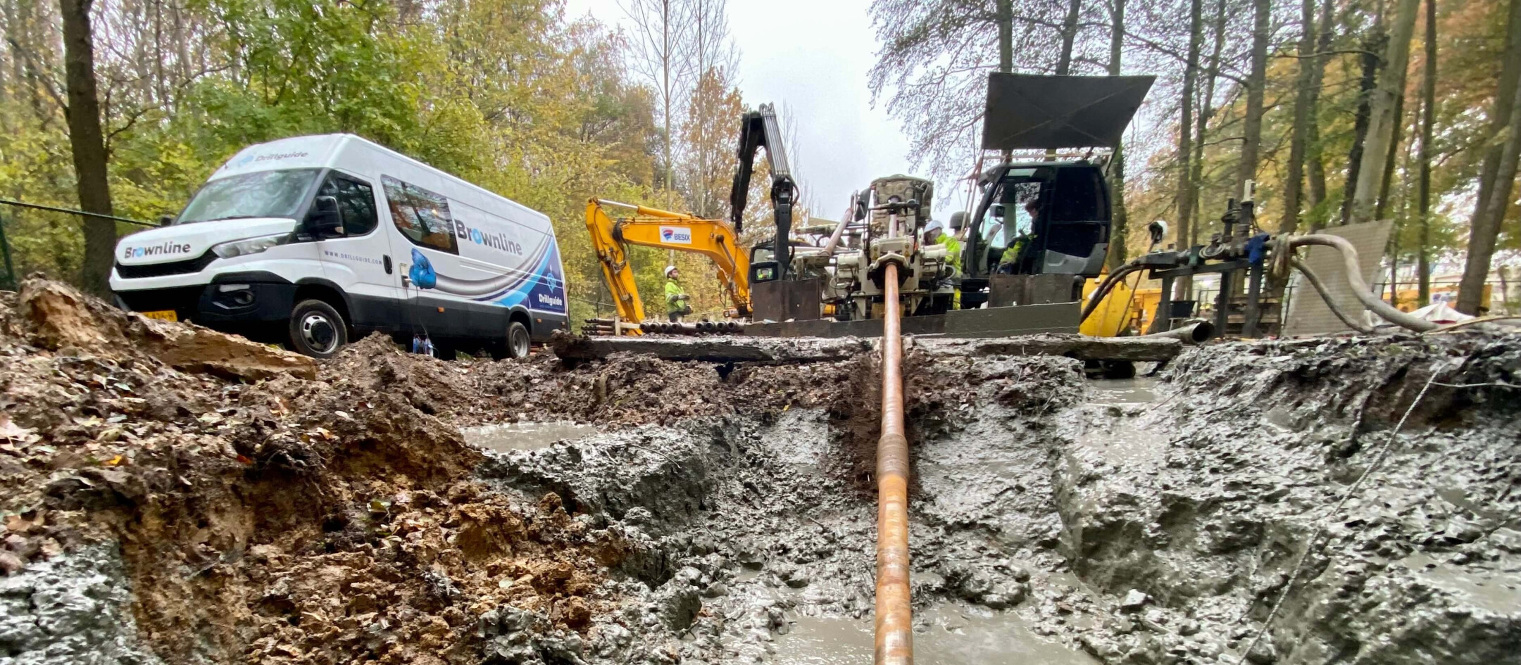 HDD boring met de Gyro Steering Tool