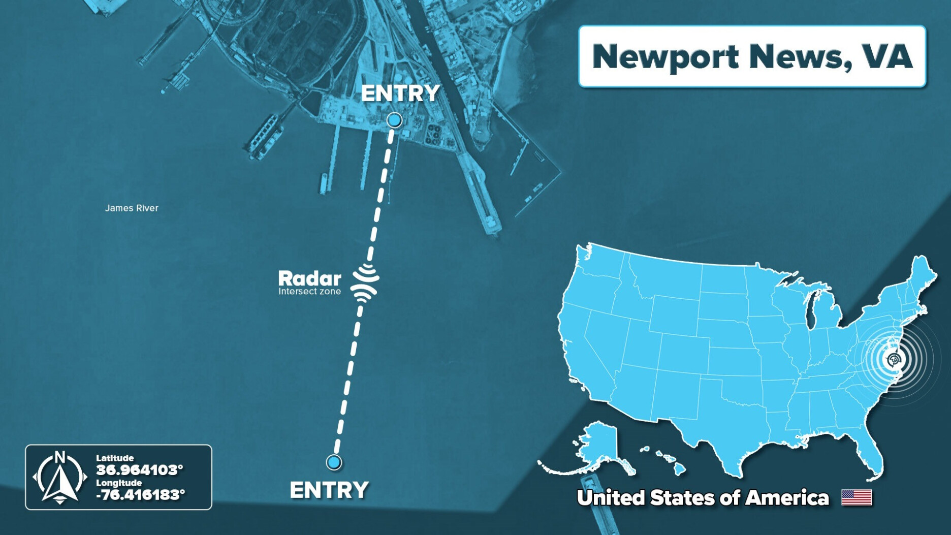 2tone - Brownline Newport News Huxted Trenchless Drillguide Radar 1080