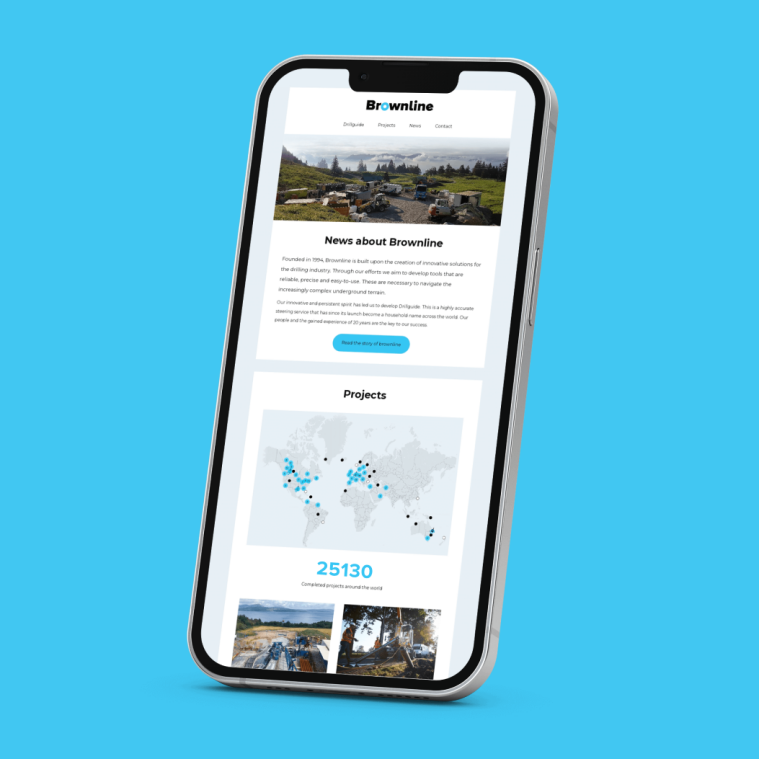 Anmeldung Brownline Newsletter