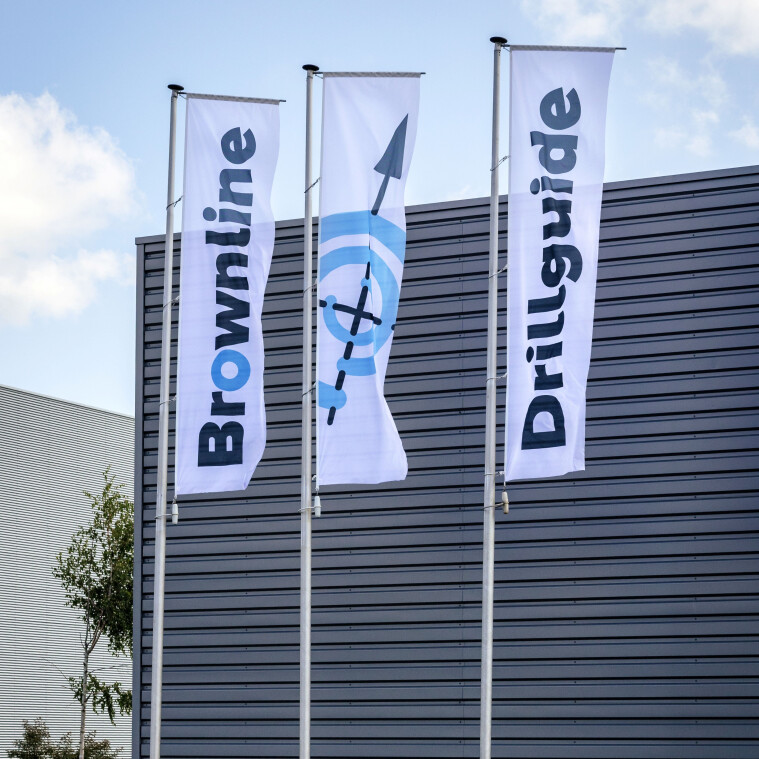 Banieren Brownline en Drillguide