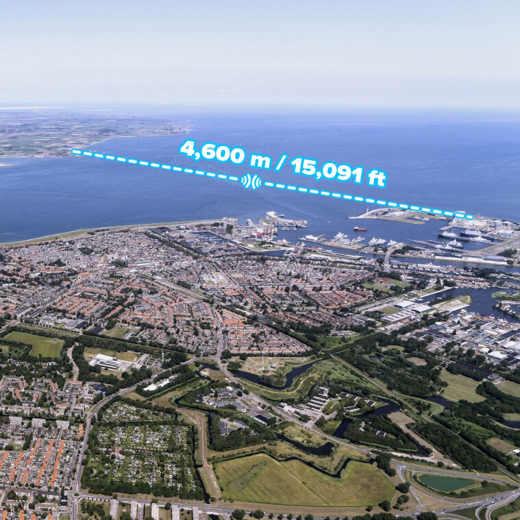Bohren bis zu 5 km mit Radar in den Niederlanden