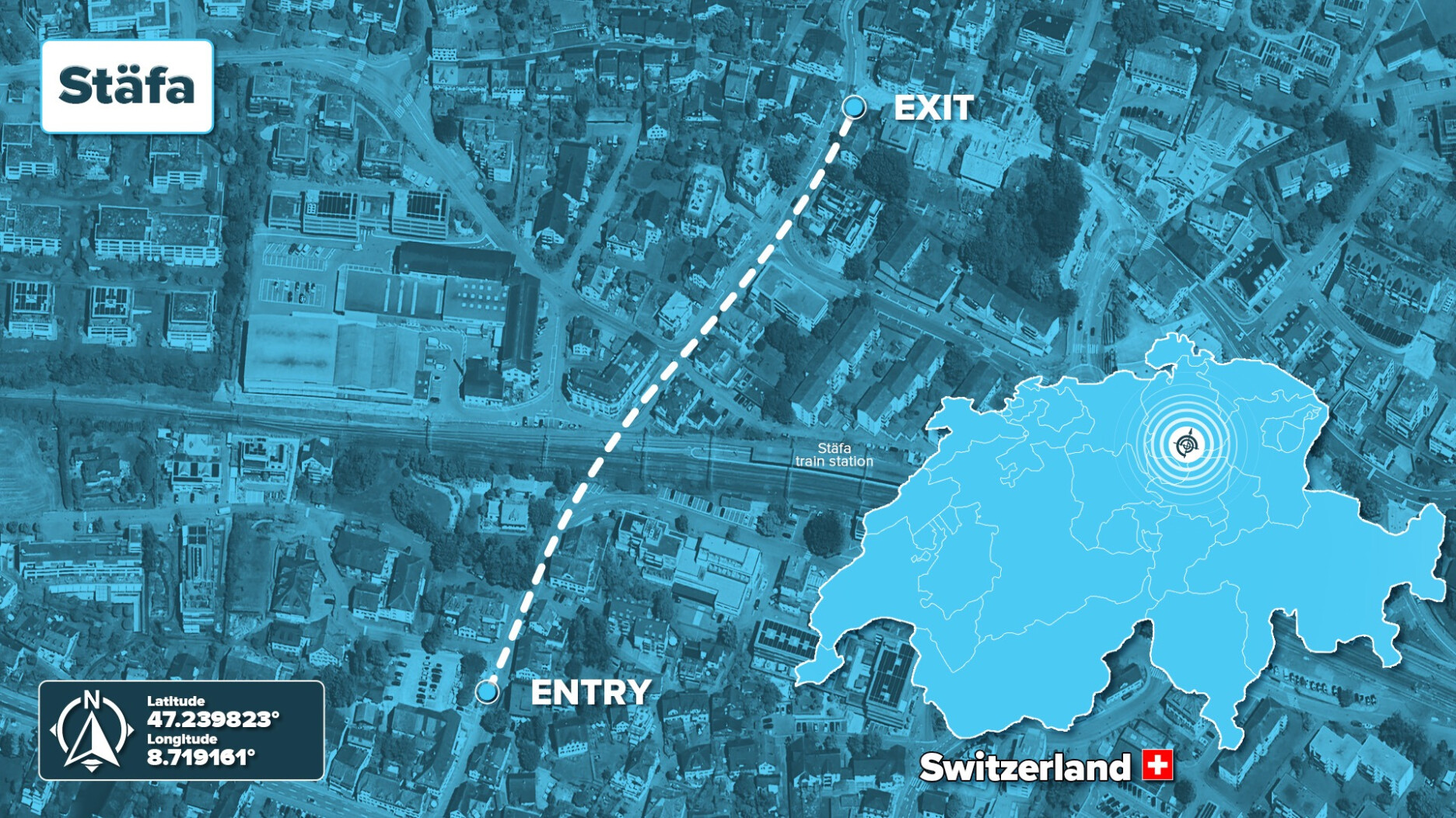 2tone Brownline Drillguide Stafa Huber Switzerland HDD crossing 2