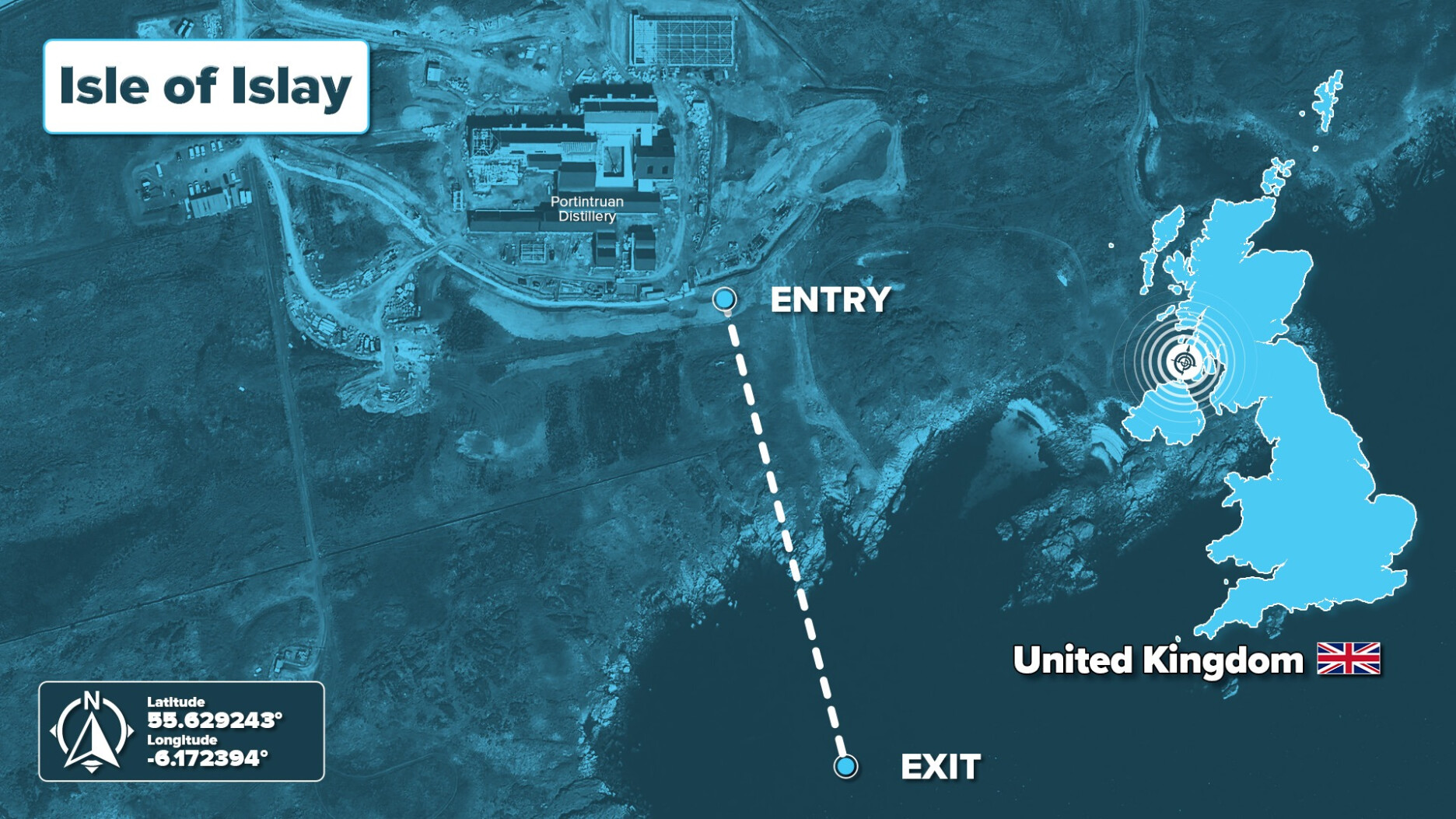 2tone Brownline Drillguide Islay Nicol of Skene HDD outfall