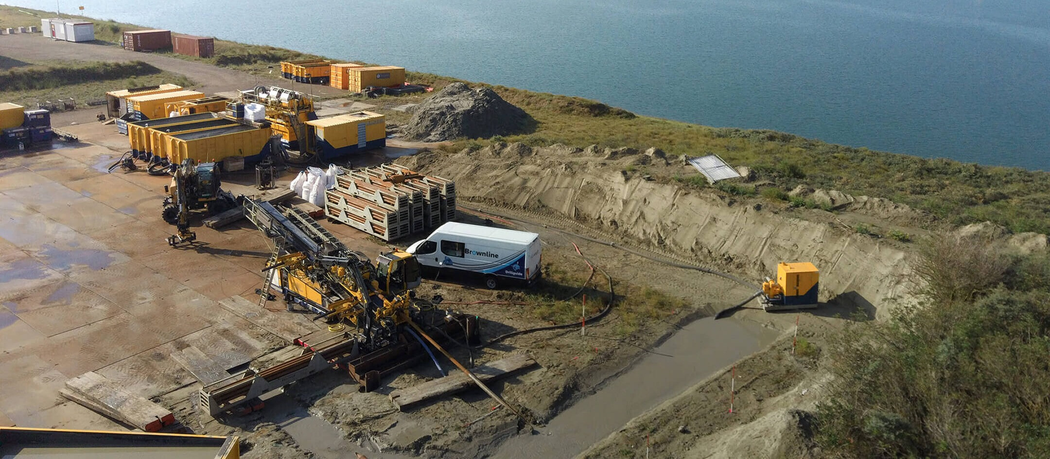 Underground drilling Brownline