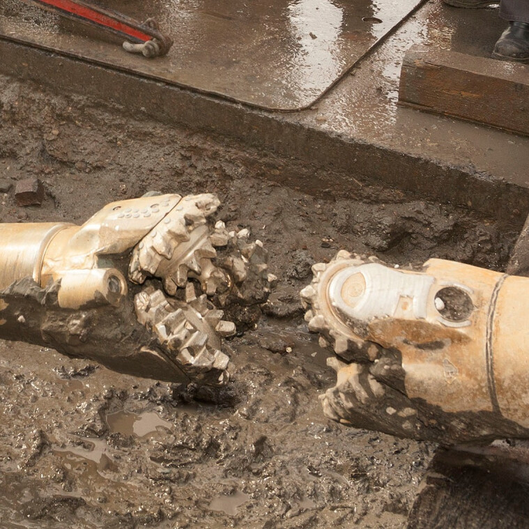 Intersect drill using Radar close-up