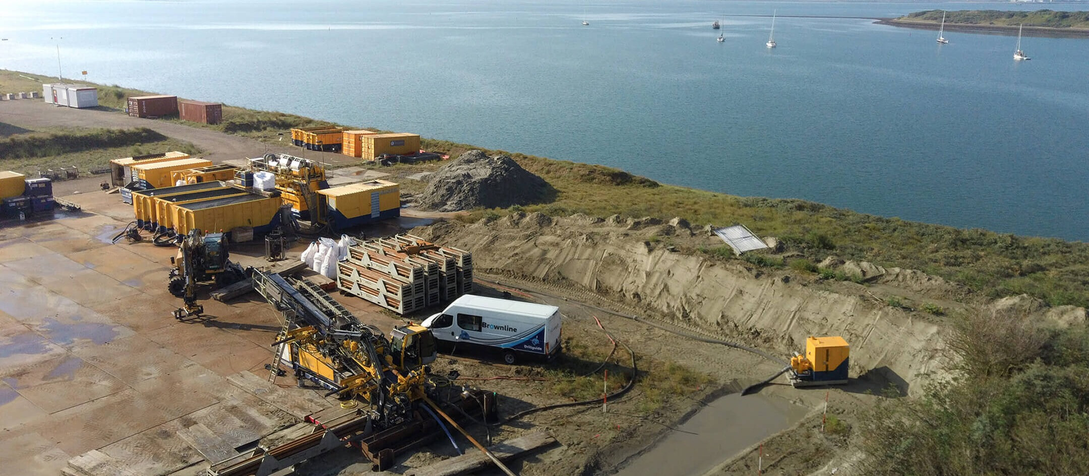 Trenchless drilling Brownline