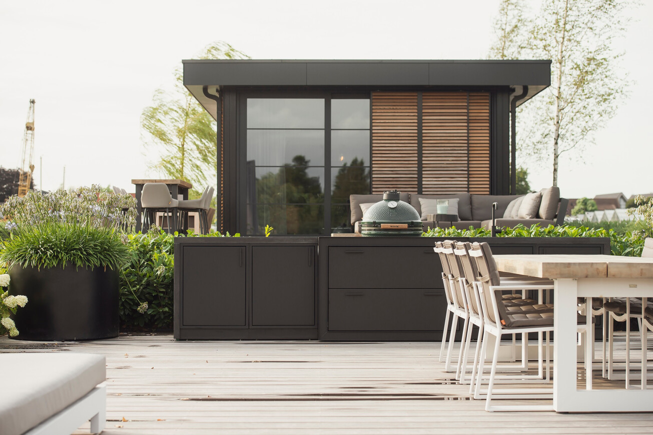 Moderne buitenkeuken