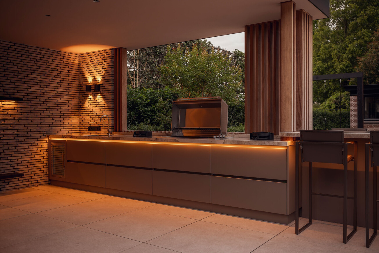 Design outdoor kitchen in Leidsendam