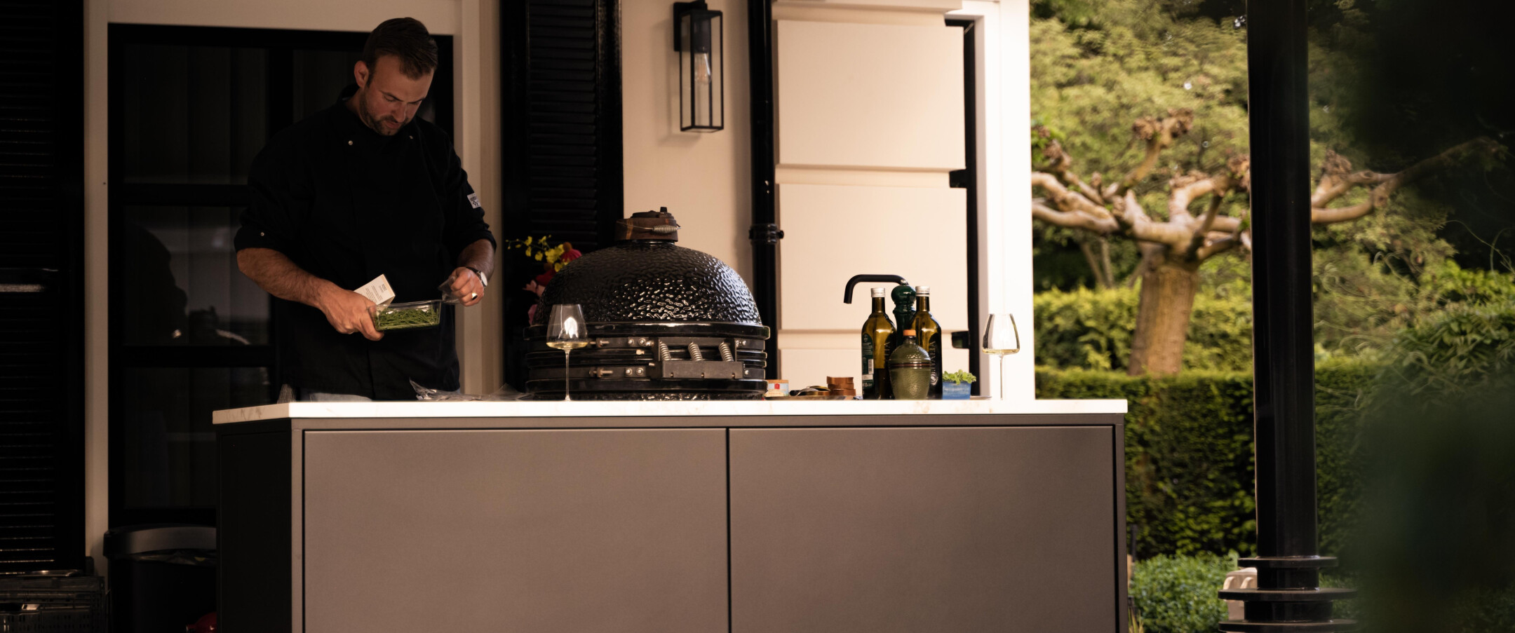 Kookeiland wit BORLEY