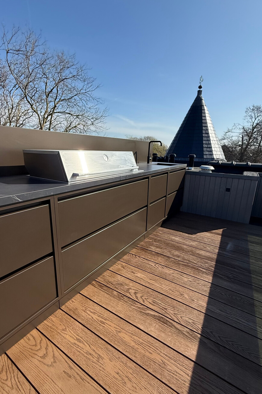 SALT outdoor kitchen with bar in Berg en Dal