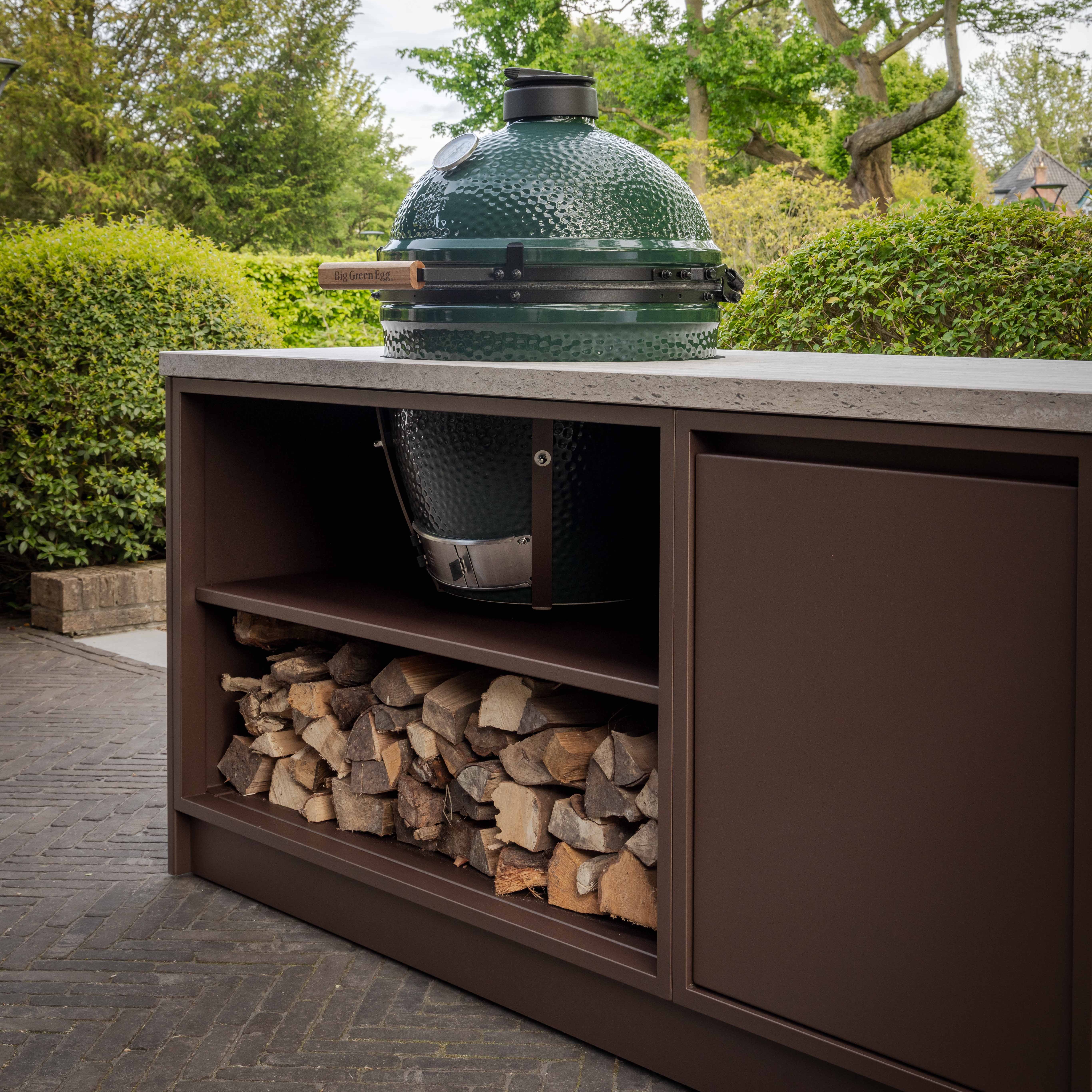 Maatwerk buitenkeuken - Bloemendaal Noble Bronze Nebu Edition