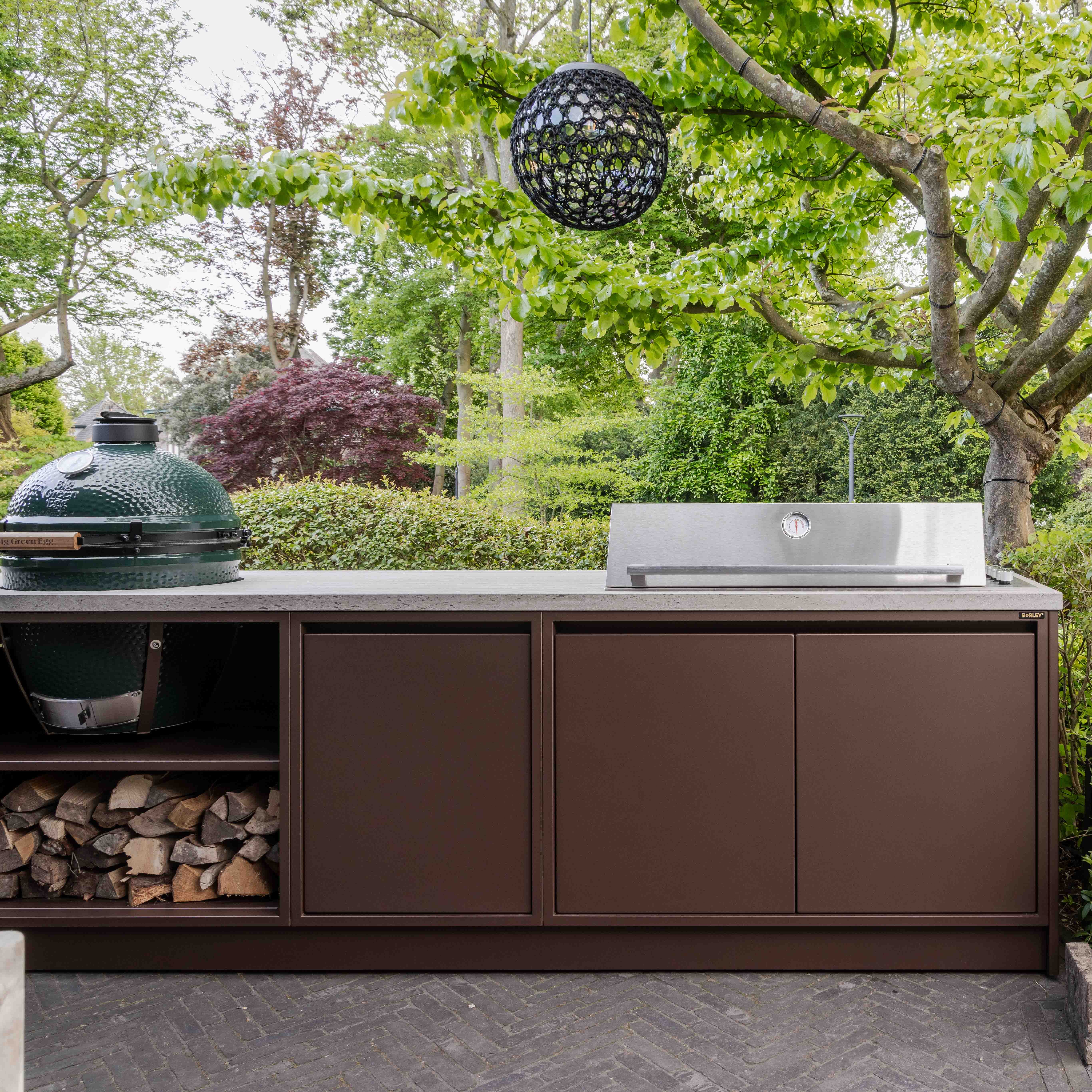 Maatwerk buitenkeuken - Bloemendaal Noble Bronze Nebu Edition