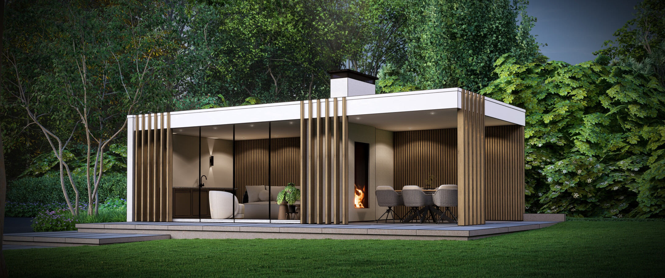 Buitenpracht-tuinontwerp