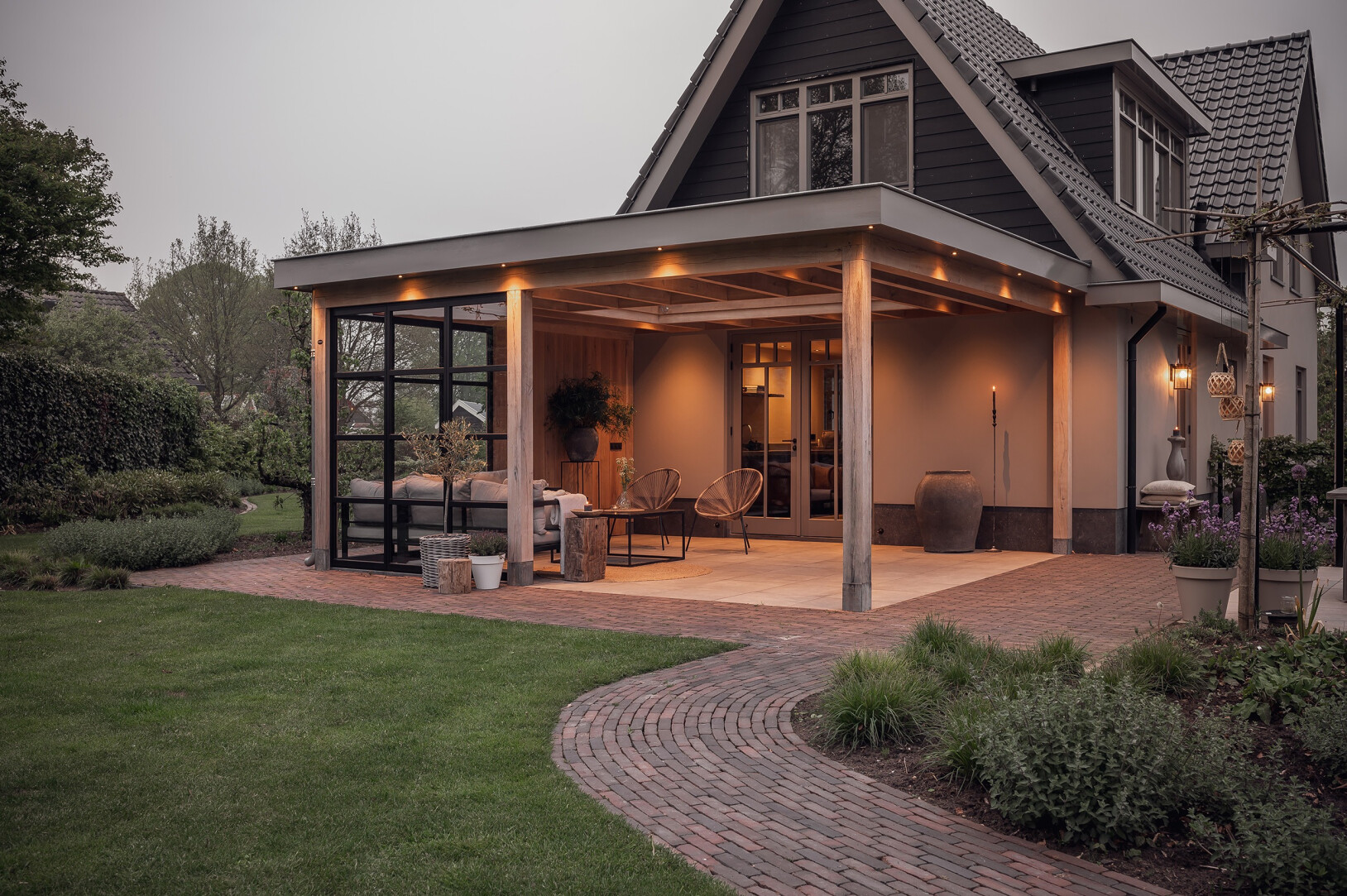 Veranda, Buitenpracht