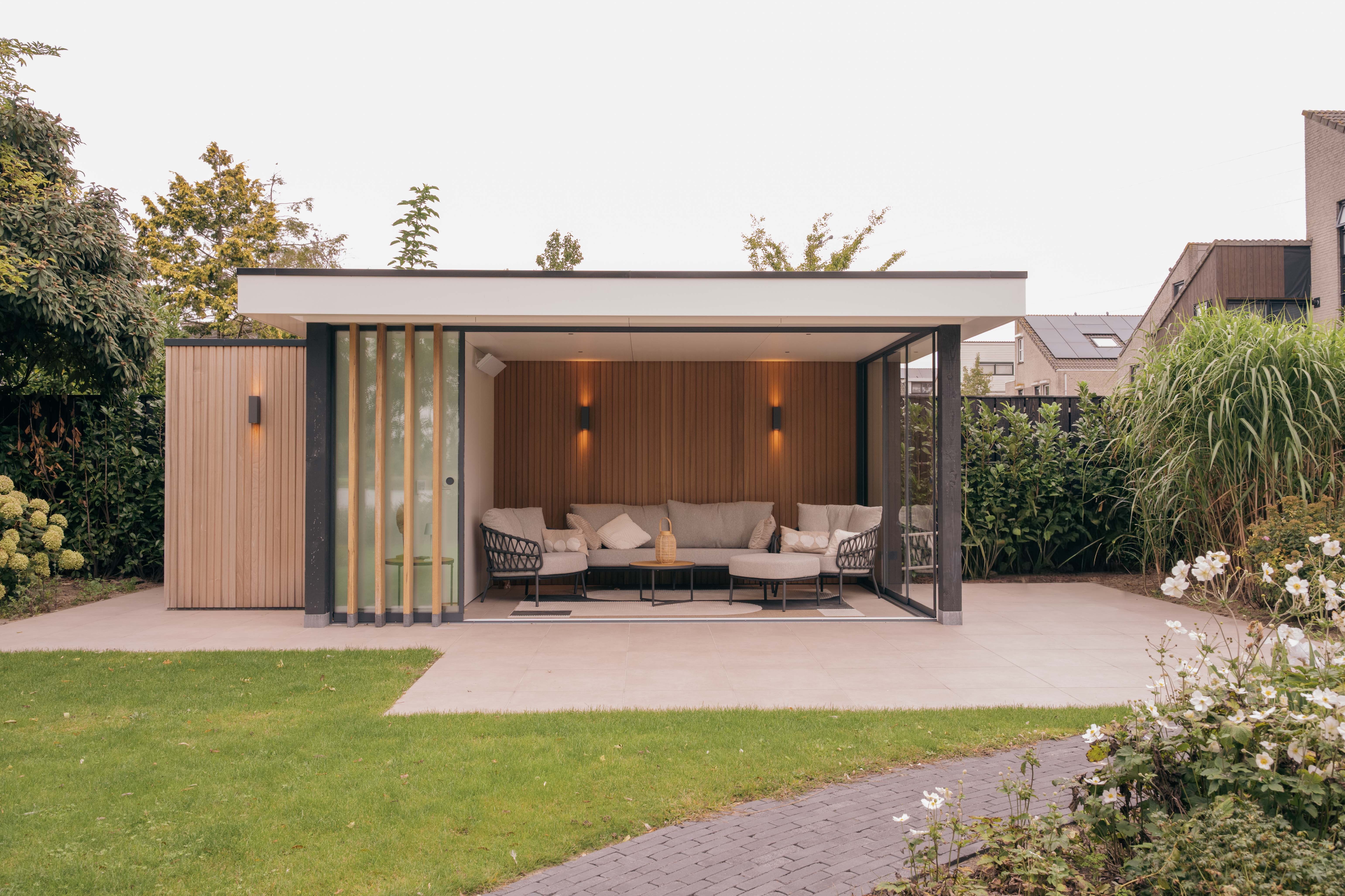 Tuinhuis met berging