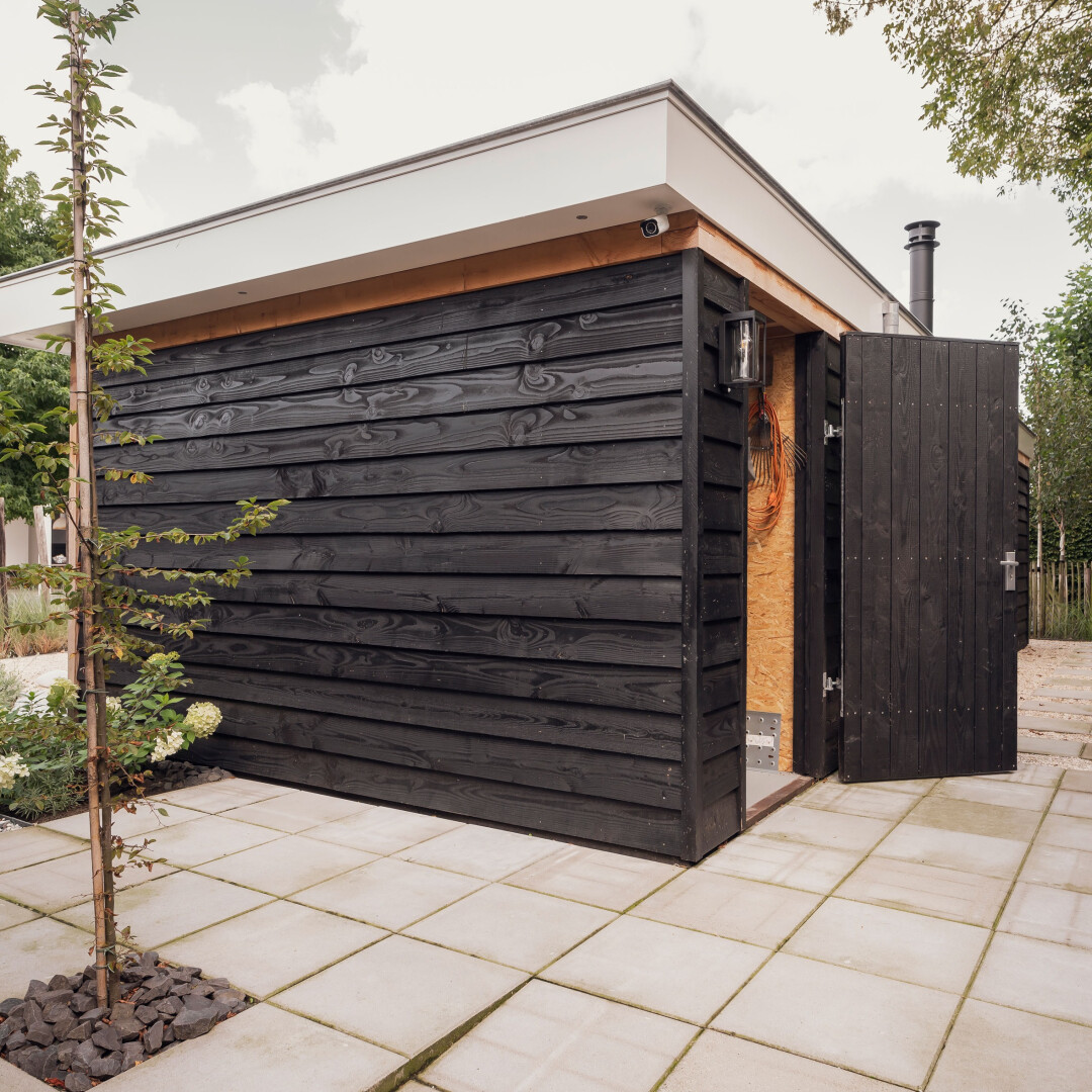 Tuinhuis met schuurtje