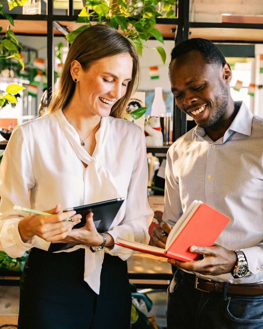 CEREO inspiratiebeeld  collega's samenwerken