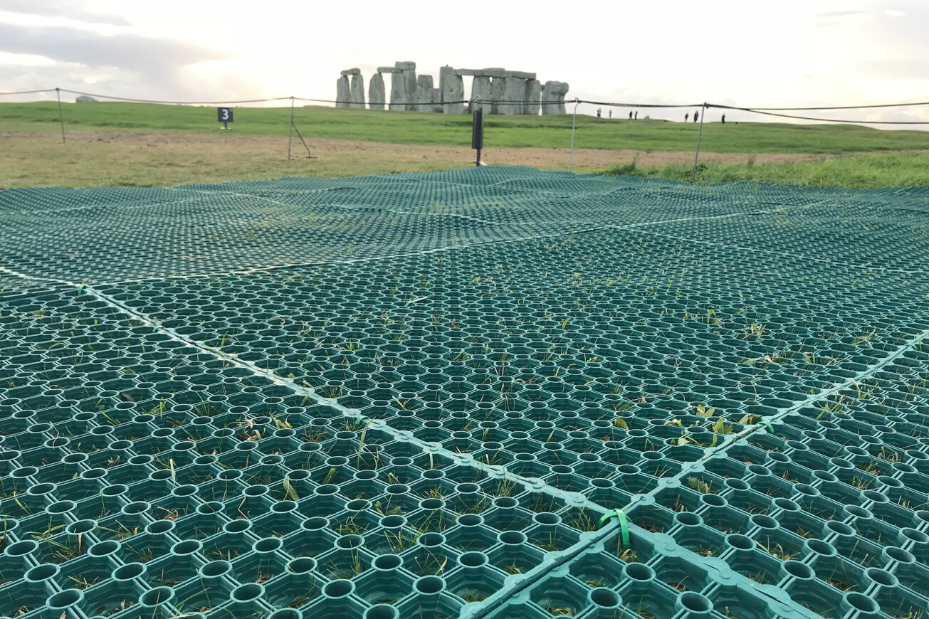 Improved UV on Green RubbaGrass® Mats