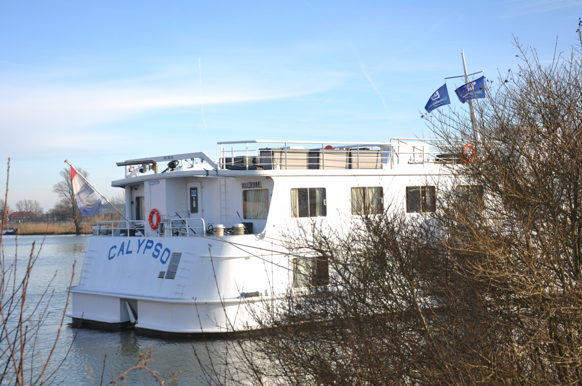 20-01-2024 Ridderkerk bij een vluchtelingenboot  6