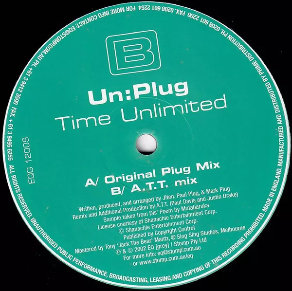 Un:Plug — Time Unlimited