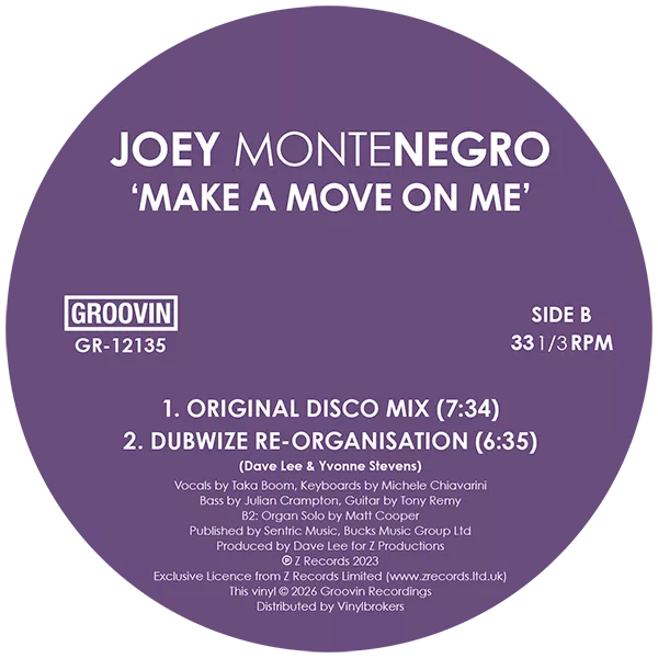 Joey Montenegro — Make A Move On Me