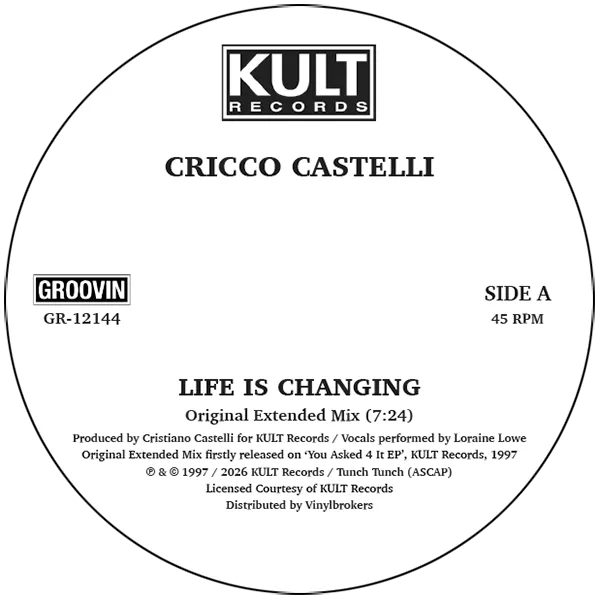 Cricco Castelli — Life Is Changing