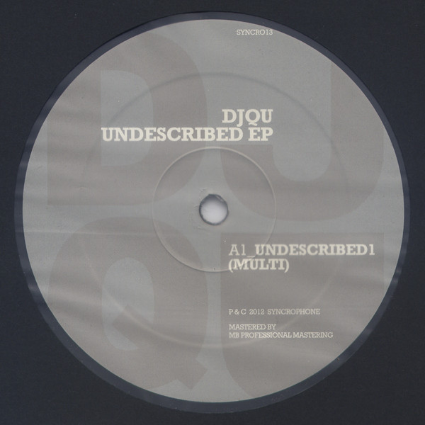 DJ Qu — Undescribed EP