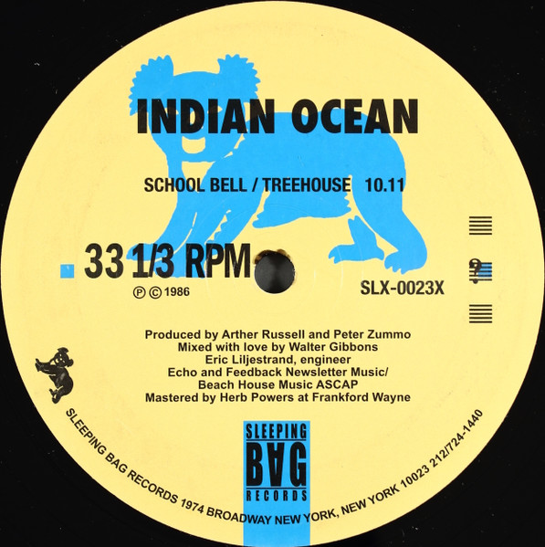 Indian Ocean — School Bell / Treehouse