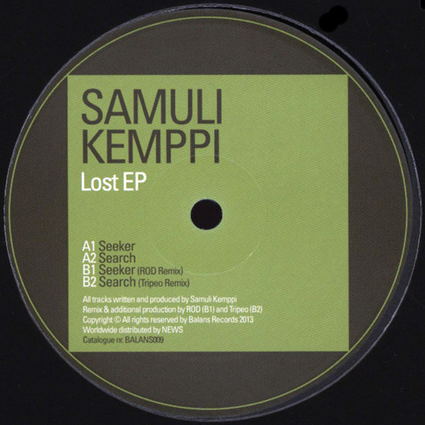 Samuli Kemppi — Lost EP