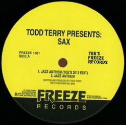 Todd Terry Presents Sax — Jazz Anthem