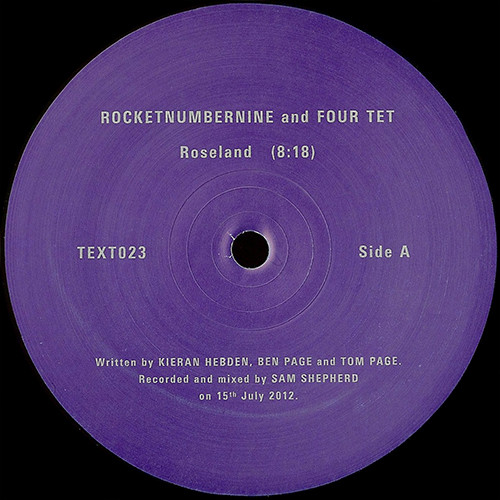 Rocketnumbernine And Four Tet — Roseland