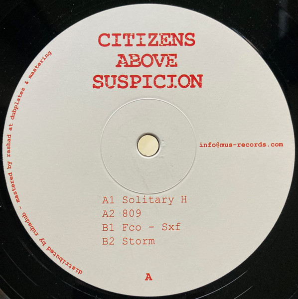 Citizens Above Suspicion — #07