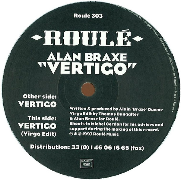 Alan Braxe — Vertigo