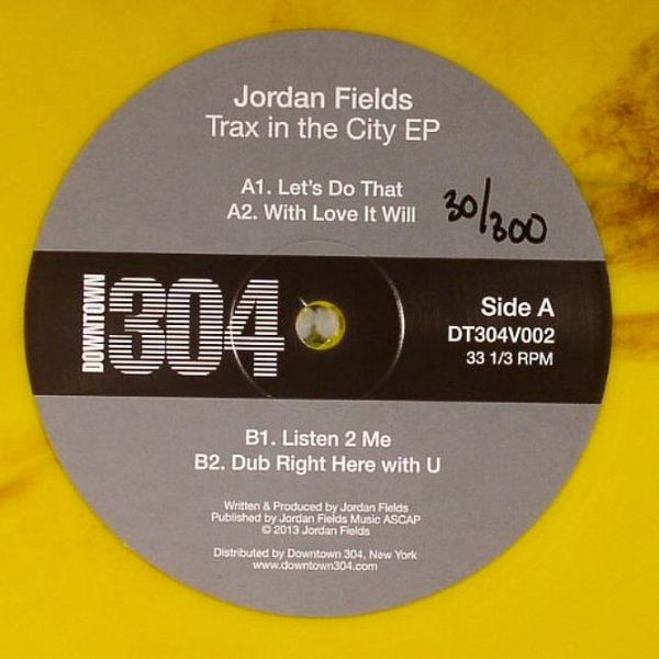 Jordan Fields — Trax In The City EP