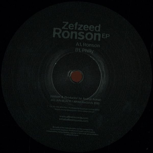 Zefzeed — Ronson EP
