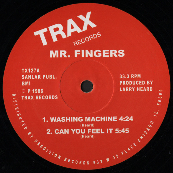 Mr. Fingers — Washing Machine / Can You Feel It