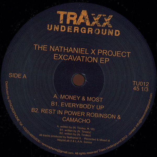 The Nathaniel X Project — Excavation EP