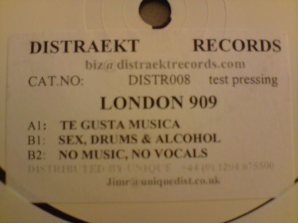 London 909 — Sex, Drums EP