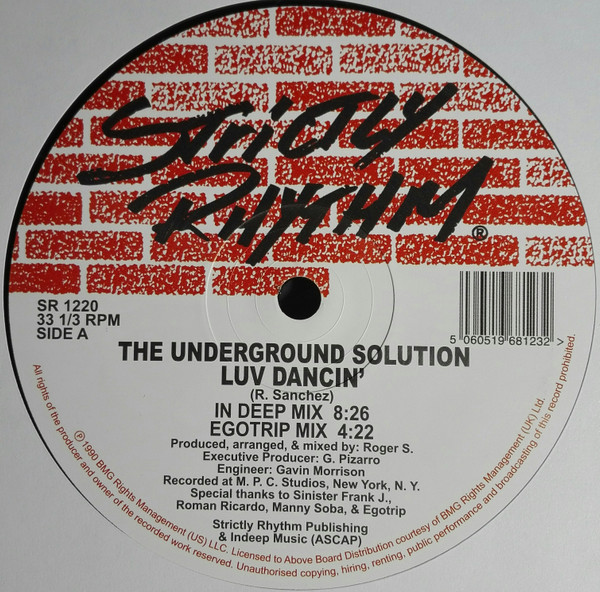 The Underground Solution — Luv Dancin'
