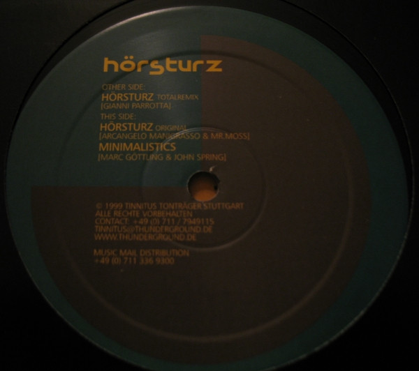 Hörsturz — Hörsturz
