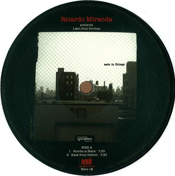 Ricardo Miranda Presents Latin Soul Brothas — Bomba Is Black EP