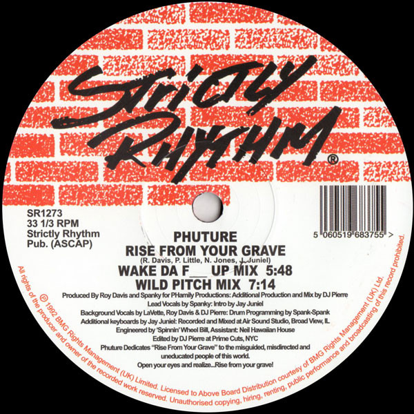 Phuture — Rise From Your Grave