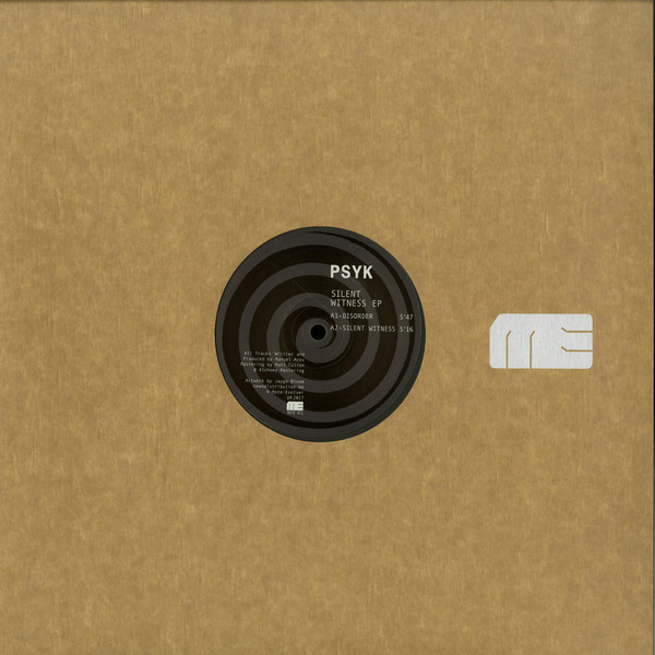 Psyk — Silent Witness EP