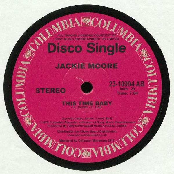 Jackie Moore — This Time Baby