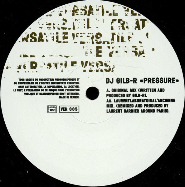 DJ Gilb-R — Pressure