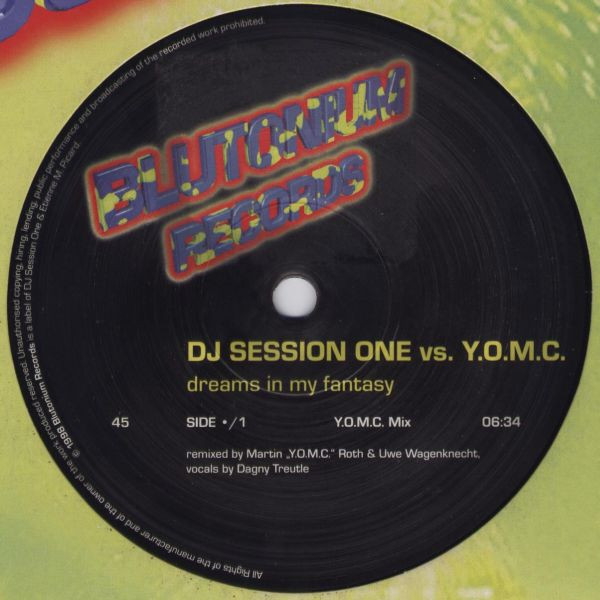 DJ Session One vs. Y.O.M.C. — Dreams In My Fantasy