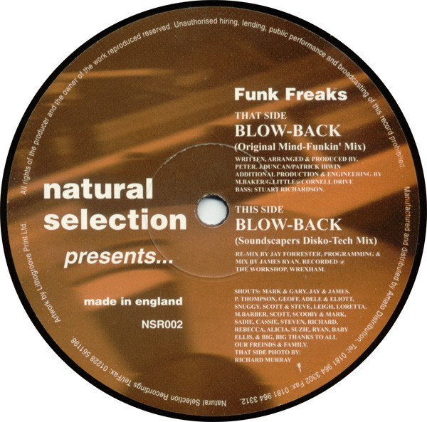 Funk Freaks — Blow-Back