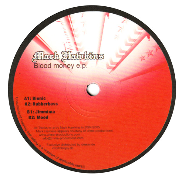 Mark Hawkins — Blood Money E.P.