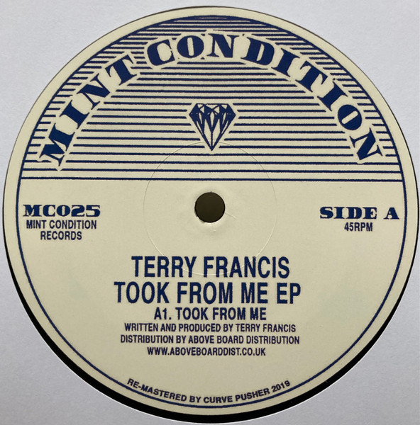 Terry Francis — Took From Me EP