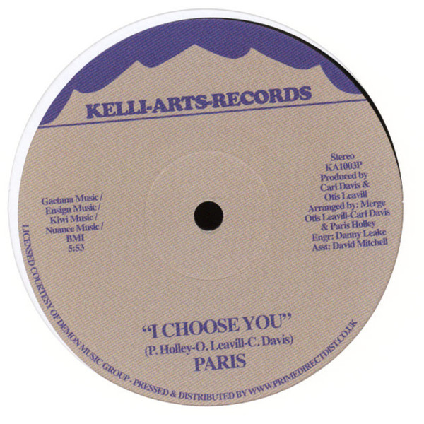 Paris — I Choose You / Punkin Funkin